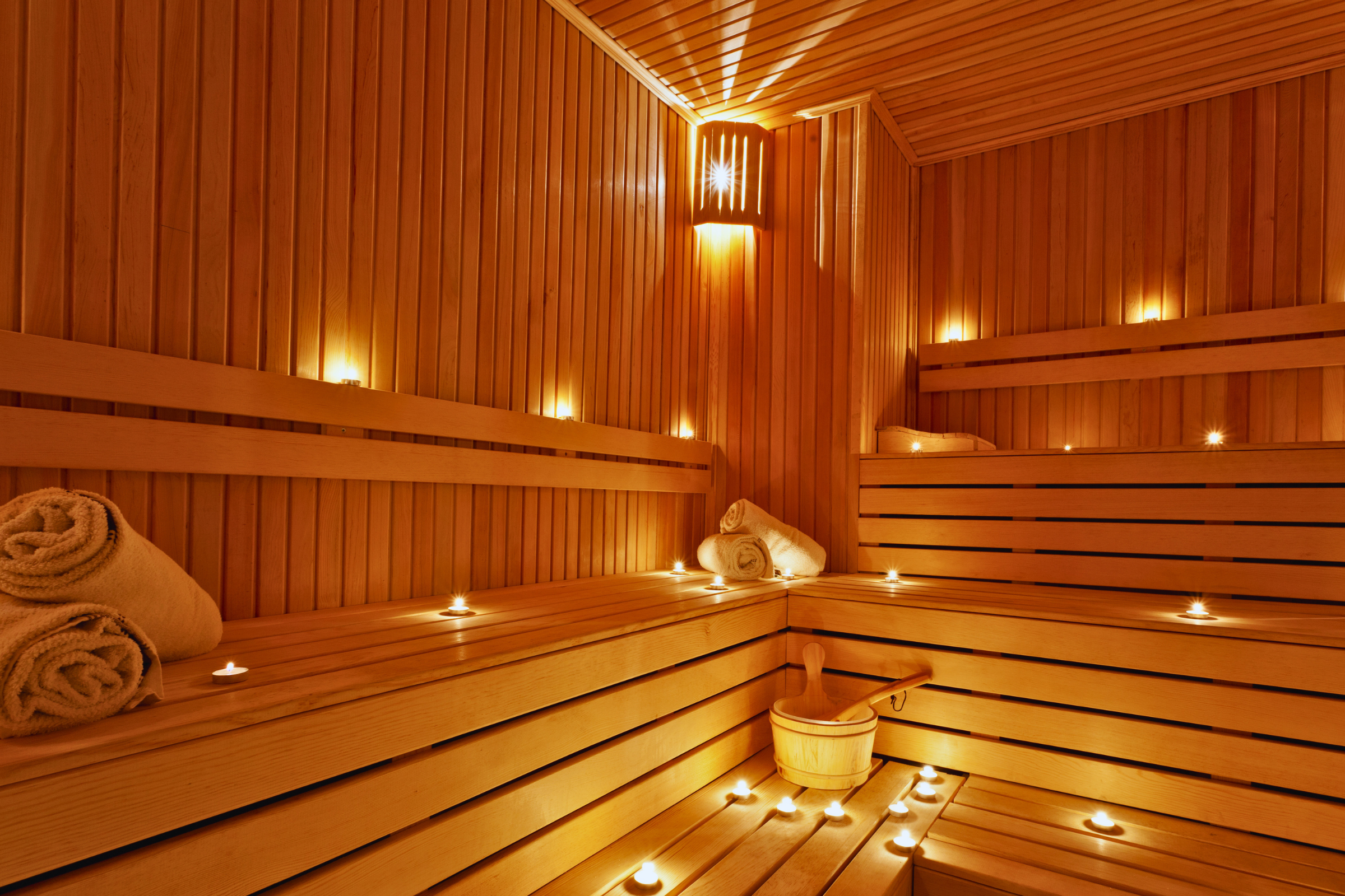 Fínska sauna v Hoteli Most Slávy
